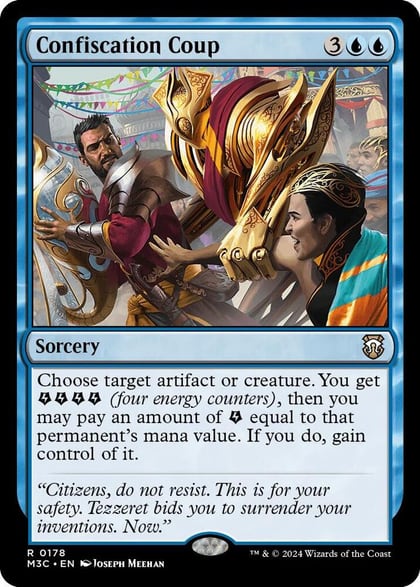 Confiscation Coup, Commander: Modern Horizons 3 178