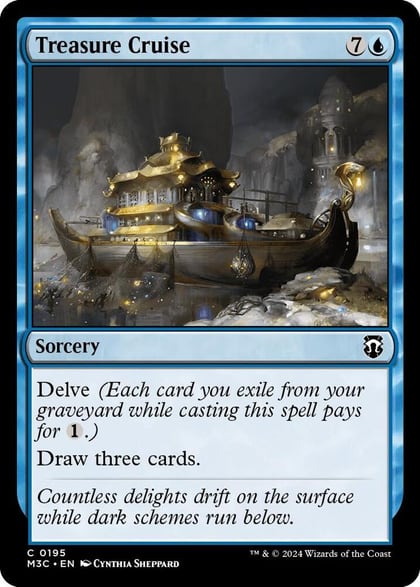 Treasure Cruise, Commander: Modern Horizons 3 195