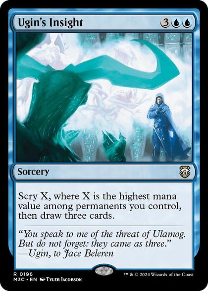 Ugin's Insight (Ripple Foil), Commander: Modern Horizons 3 196