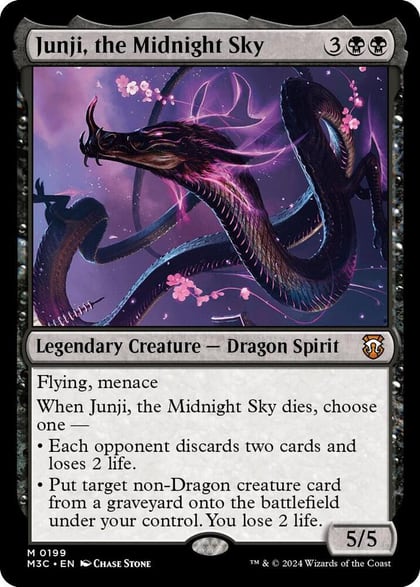 Junji, the Midnight Sky (Ripple Foil), Commander: Modern Horizons 3 199