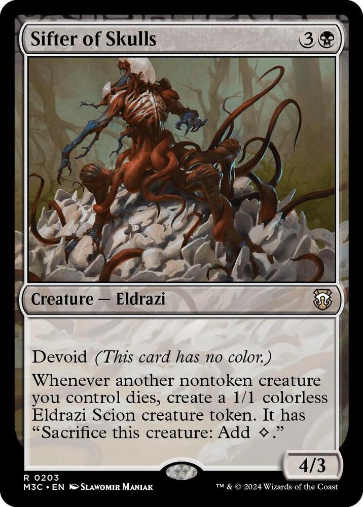 Sifter of Skulls, Commander: Modern Horizons 3 203