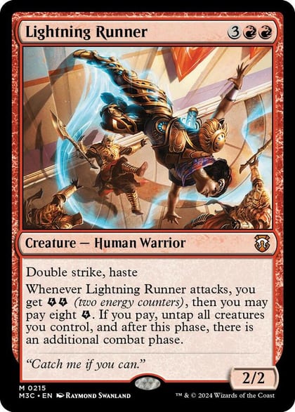 Lightning Runner, Commander: Modern Horizons 3 215
