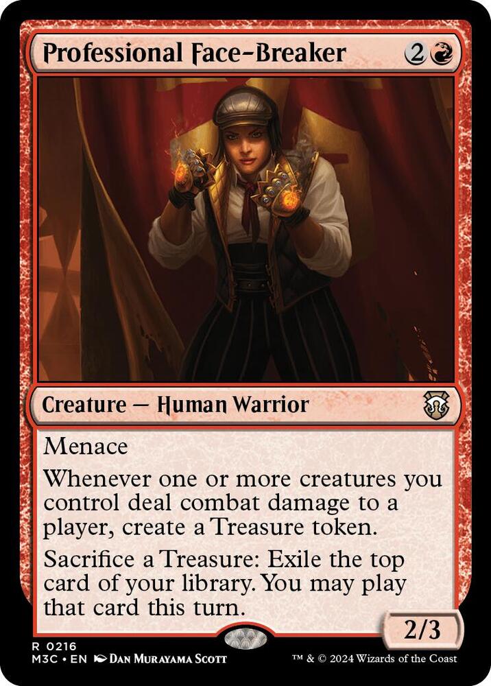 Professional Face-Breaker, Commander: Modern Horizons 3 216