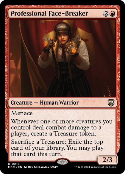 Professional Face-Breaker, Commander: Modern Horizons 3 216