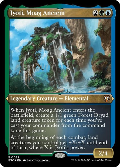 Jyoti, Moag Ancient (Foil Etched), Commander: Modern Horizons 3 21