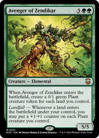 Avenger of Zendikar, Commander: Modern Horizons 3 221