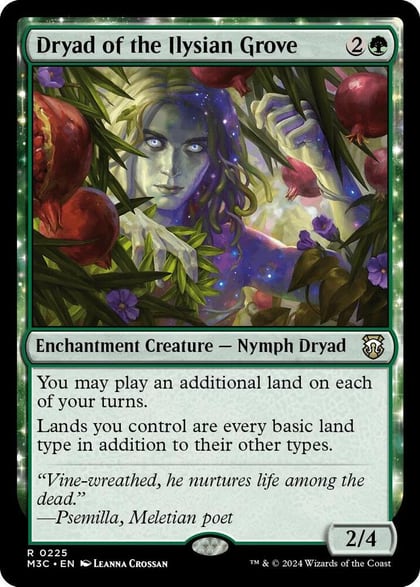 Dryad of the Ilysian Grove, Commander: Modern Horizons 3 225