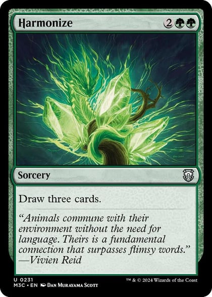 Harmonize, Commander: Modern Horizons 3 231