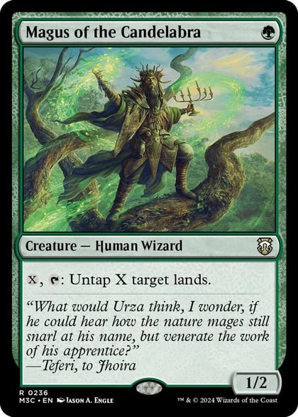Magus of the Candelabra (Ripple Foil), Commander: Modern Horizons 3 236