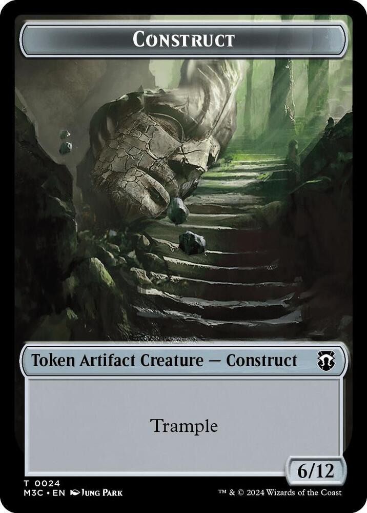 Construct // Myr Double-Sided Token, Commander: Modern Horizons 3 24 // 25
