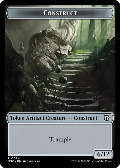 Construct // Myr Double-Sided Token, Commander: Modern Horizons 3 24 // 25