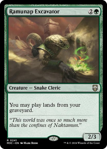 Ramunap Excavator (Ripple Foil), Commander: Modern Horizons 3 241