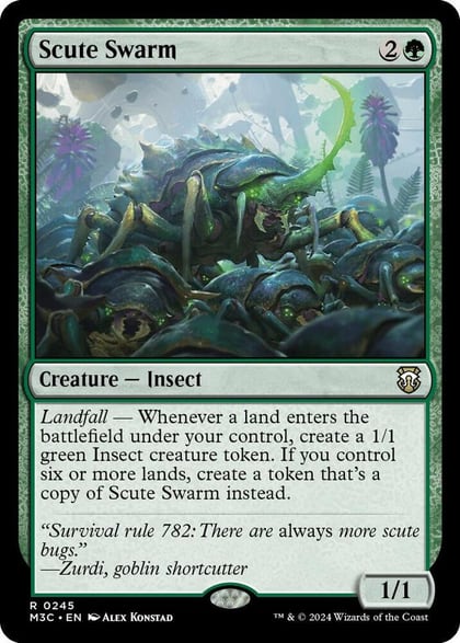 Scute Swarm, Commander: Modern Horizons 3 245