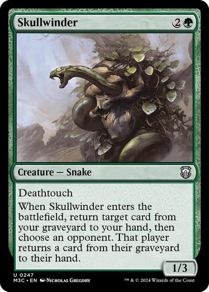 Skullwinder (Ripple Foil), Commander: Modern Horizons 3 247