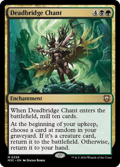 Deadbridge Chant (Ripple Foil), Commander: Modern Horizons 3 258