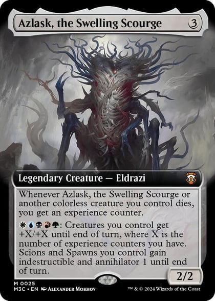 Azlask, the Swelling Scourge (Extended Art), Commander: Modern Horizons 3 25