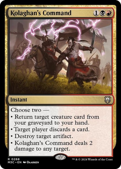 Kolaghan's Command, Commander: Modern Horizons 3 268