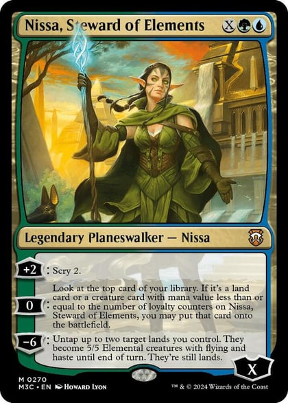 Nissa, Steward of Elements, Commander: Modern Horizons 3 270