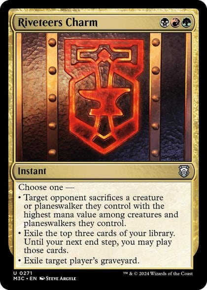 Riveteers Charm (Ripple Foil), Commander: Modern Horizons 3 271
