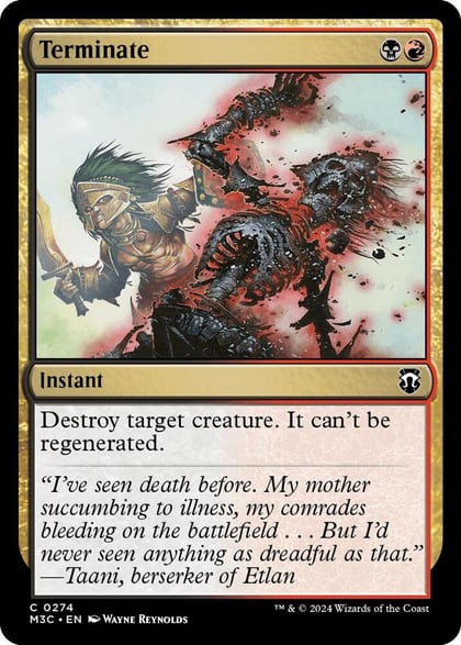 Terminate, Commander: Modern Horizons 3 274