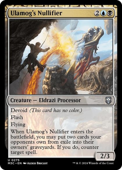 Ulamog's Nullifier (Ripple Foil), Commander: Modern Horizons 3 275