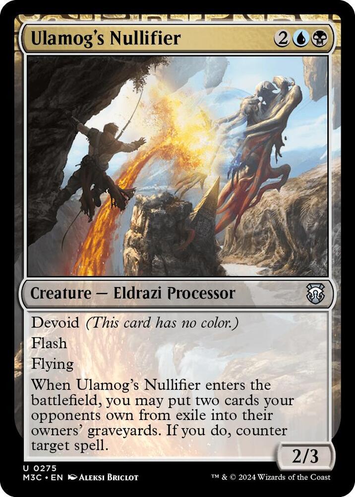 Ulamog's Nullifier, Commander: Modern Horizons 3 275
