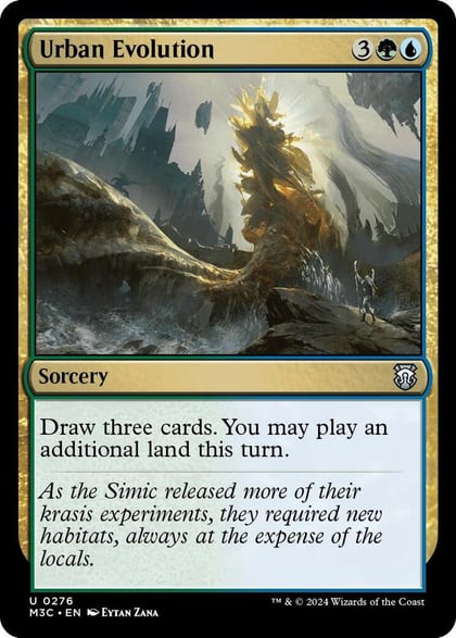 Urban Evolution (Ripple Foil), Commander: Modern Horizons 3 276