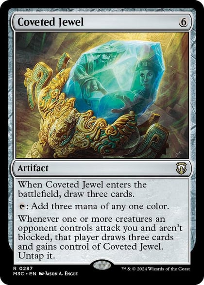 Coveted Jewel (Ripple Foil), Commander: Modern Horizons 3 287
