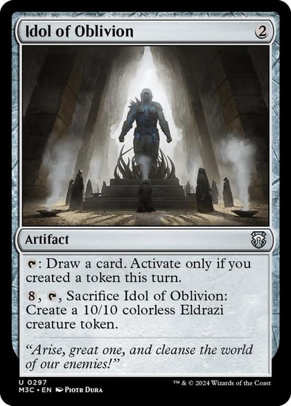 Idol of Oblivion (Ripple Foil), Commander: Modern Horizons 3 297