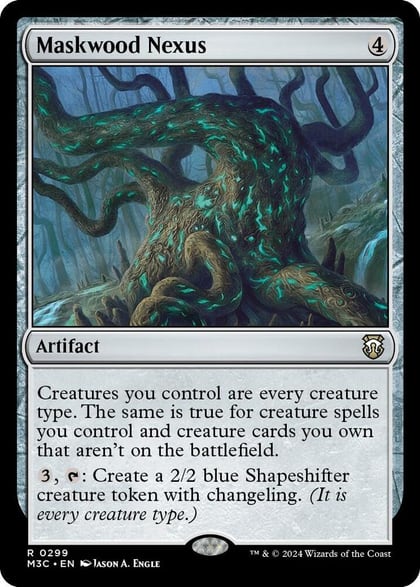 Maskwood Nexus (Ripple Foil), Commander: Modern Horizons 3 299