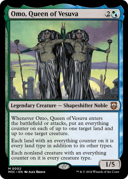 Omo, Queen of Vesuva, Commander: Modern Horizons 3 2