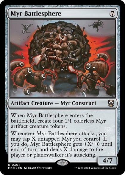 Myr Battlesphere, Commander: Modern Horizons 3 301