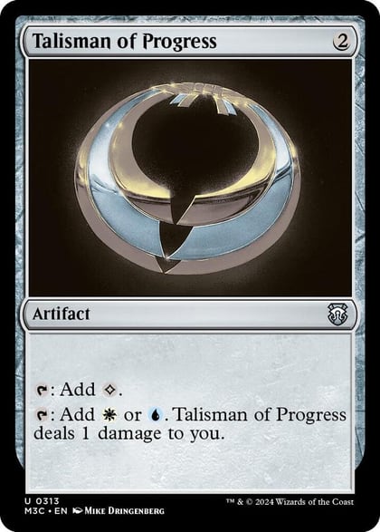 Talisman of Progress (Ripple Foil), Commander: Modern Horizons 3 313