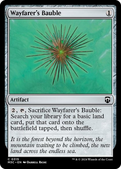 Wayfarer's Bauble (Ripple Foil), Commander: Modern Horizons 3 315