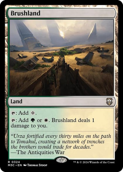 Brushland (Ripple Foil), Commander: Modern Horizons 3 324