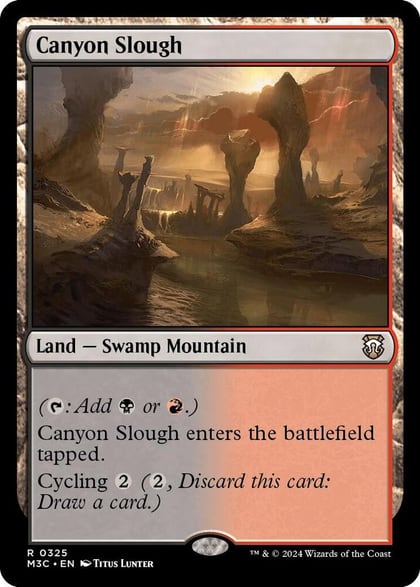 Canyon Slough (Ripple Foil), Commander: Modern Horizons 3 325