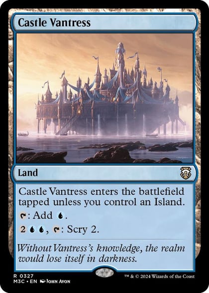 Castle Vantress (Ripple Foil), Commander: Modern Horizons 3 327