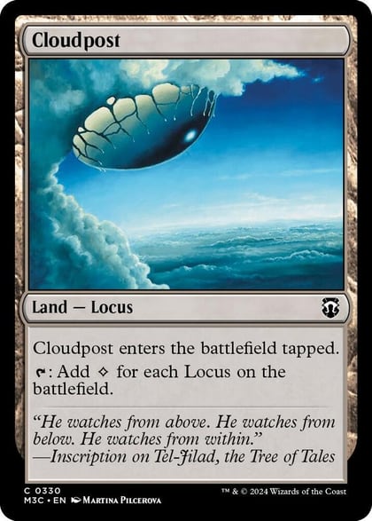 Cloudpost (Ripple Foil), Commander: Modern Horizons 3 330