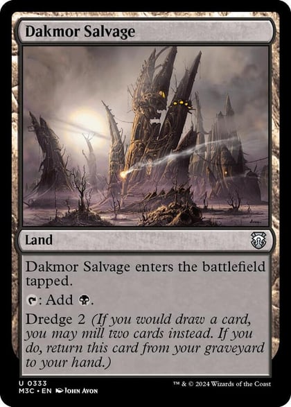Dakmor Salvage (Ripple Foil), Commander: Modern Horizons 3 333