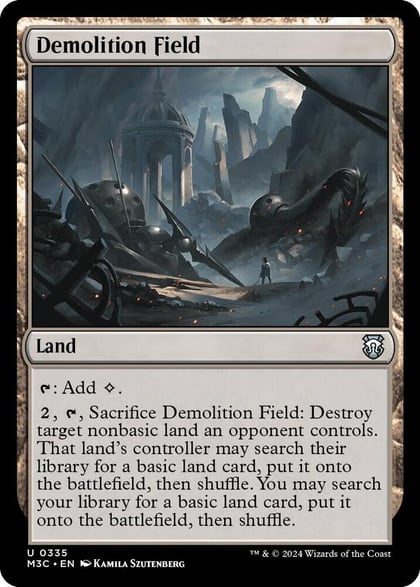 Demolition Field (Ripple Foil), Commander: Modern Horizons 3 335