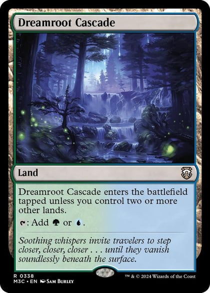 Dreamroot Cascade (Ripple Foil), Commander: Modern Horizons 3 338