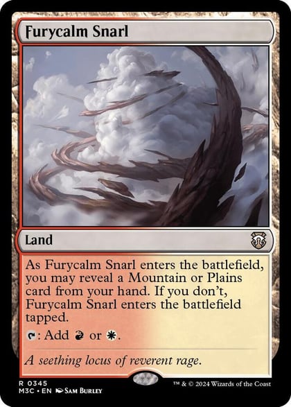 Furycalm Snarl (Ripple Foil), Commander: Modern Horizons 3 345