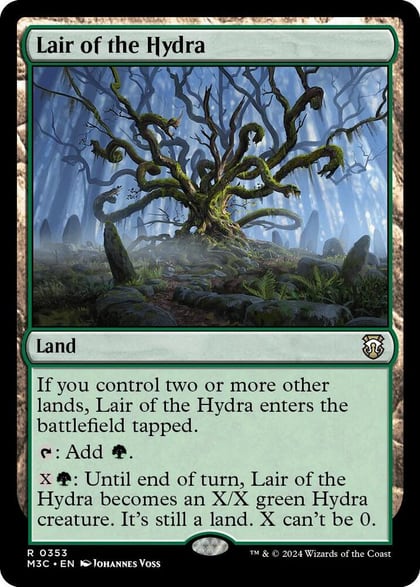 Lair of the Hydra (Ripple Foil), Commander: Modern Horizons 3 353