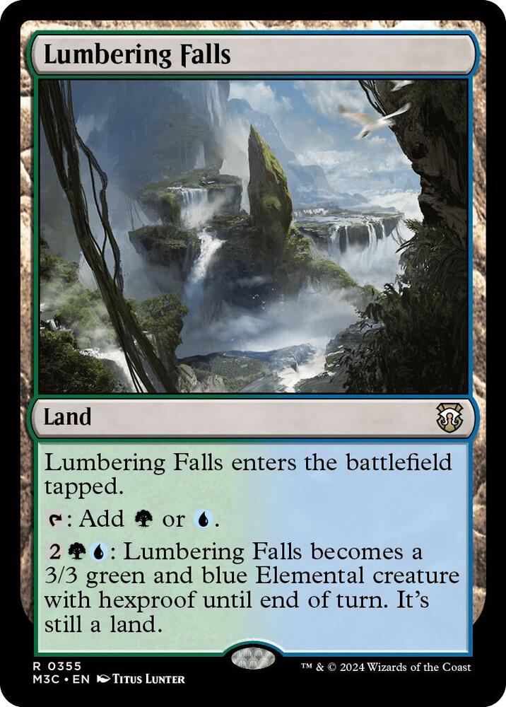 Lumbering Falls, Commander: Modern Horizons 3 355