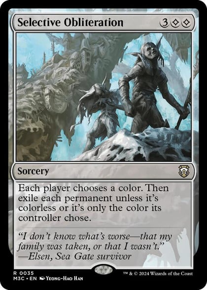 Selective Obliteration, Commander: Modern Horizons 3 35