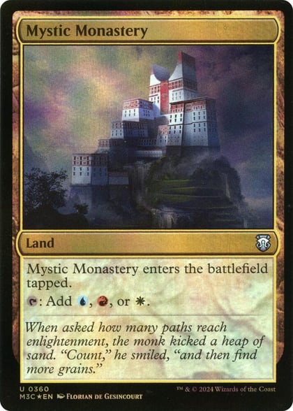Mystic Monastery (Ripple Foil), Commander: Modern Horizons 3 360