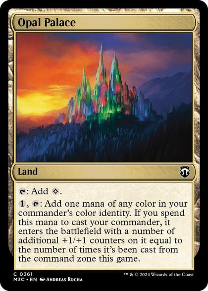Opal Palace, Commander: Modern Horizons 3 361