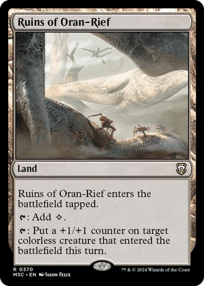 Ruins of Oran-Rief, Commander: Modern Horizons 3 370