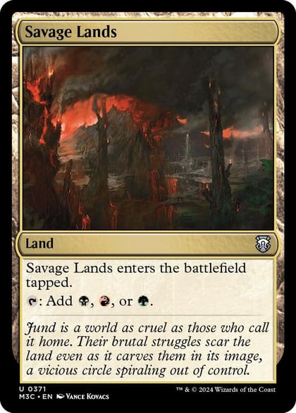 Savage Lands (Ripple Foil), Commander: Modern Horizons 3 371