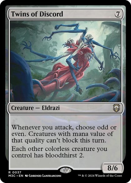 Twins of Discord, Commander: Modern Horizons 3 37
